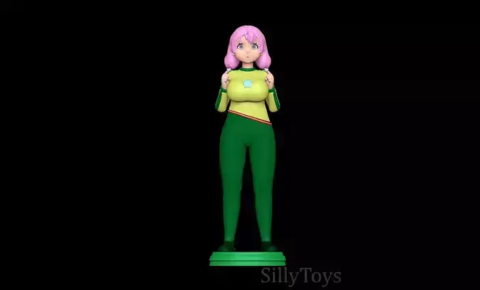 Shelia Nijem with yolkian outfit