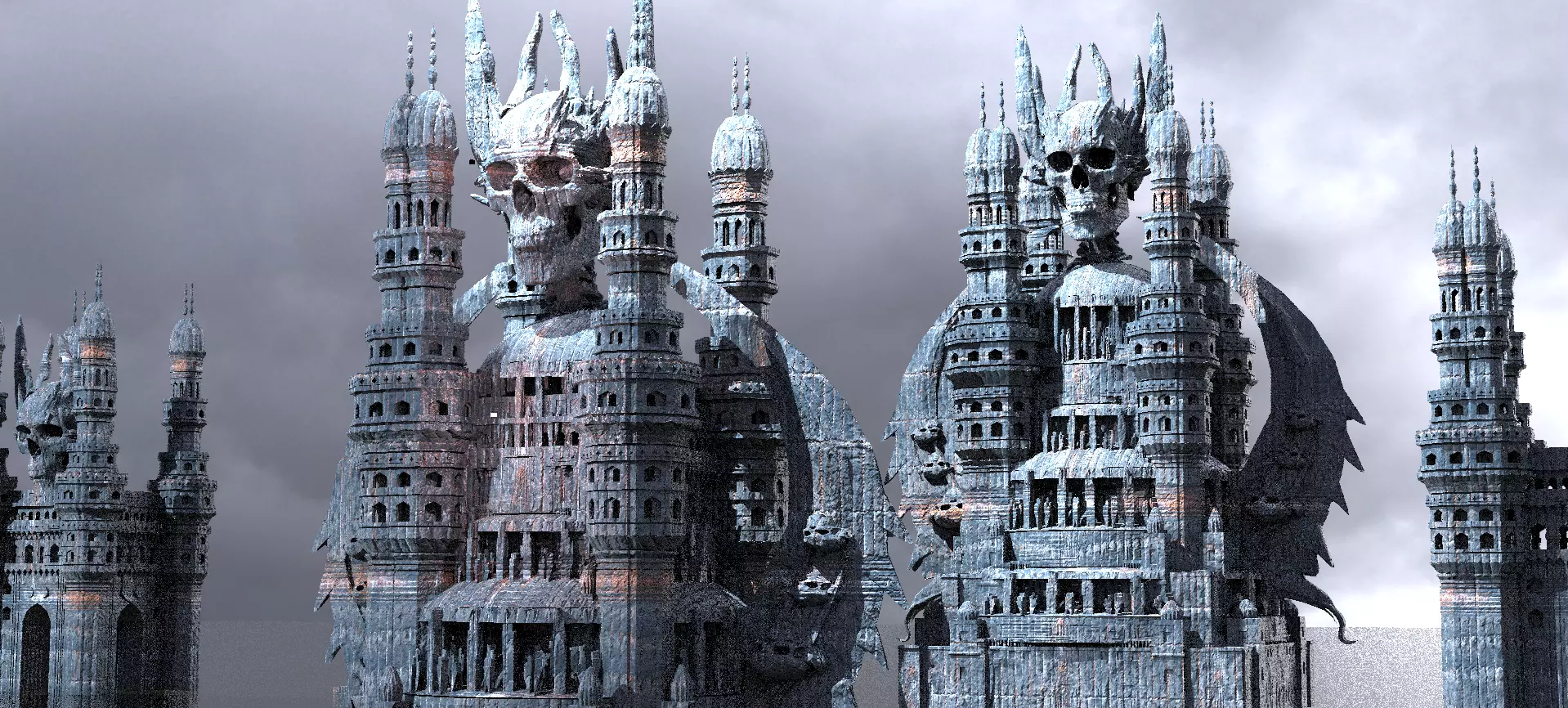 Evil Vizier Tower Kit bash 3D model_0