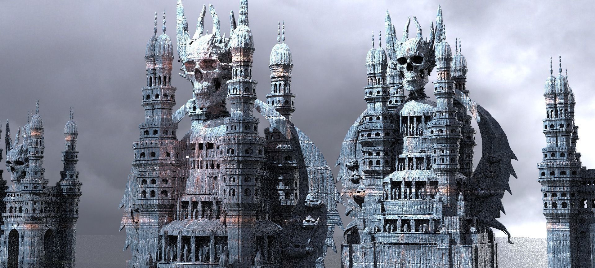 Evil Vizier Tower Kit bash 3D model_1