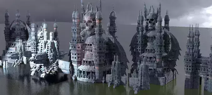 Ancient Evil Vizier necropolis towers