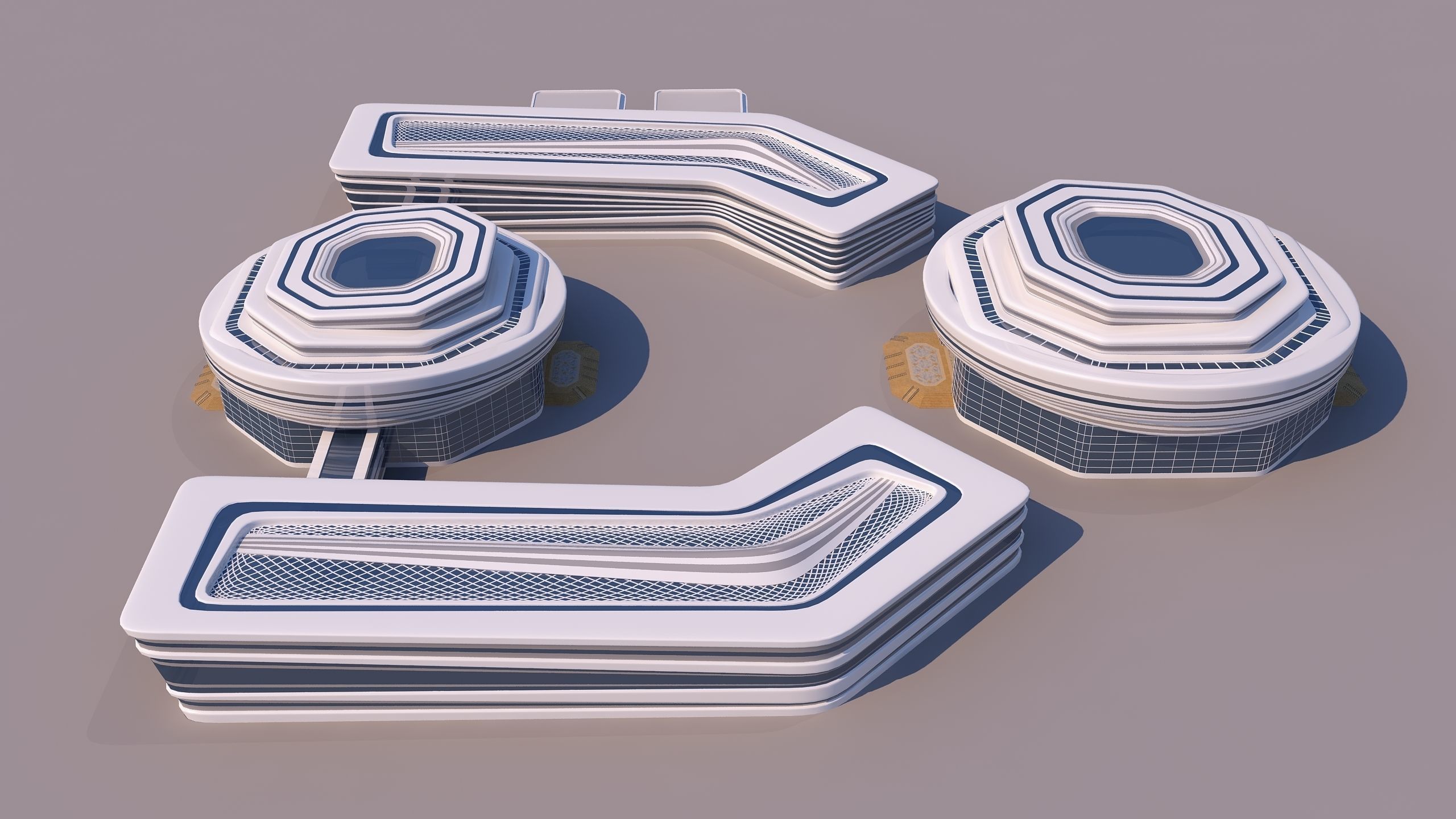 0116 - Modern Building 3D model_1