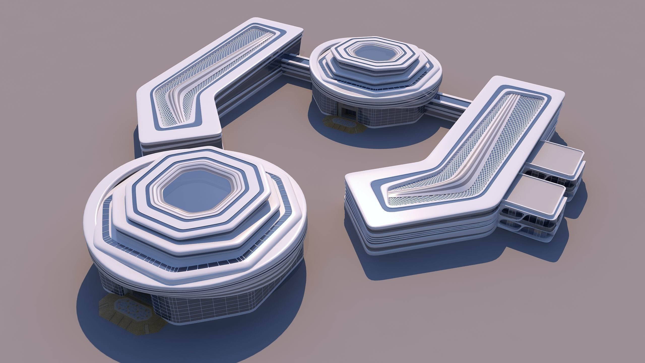 0116 - Modern Building 3D model_4