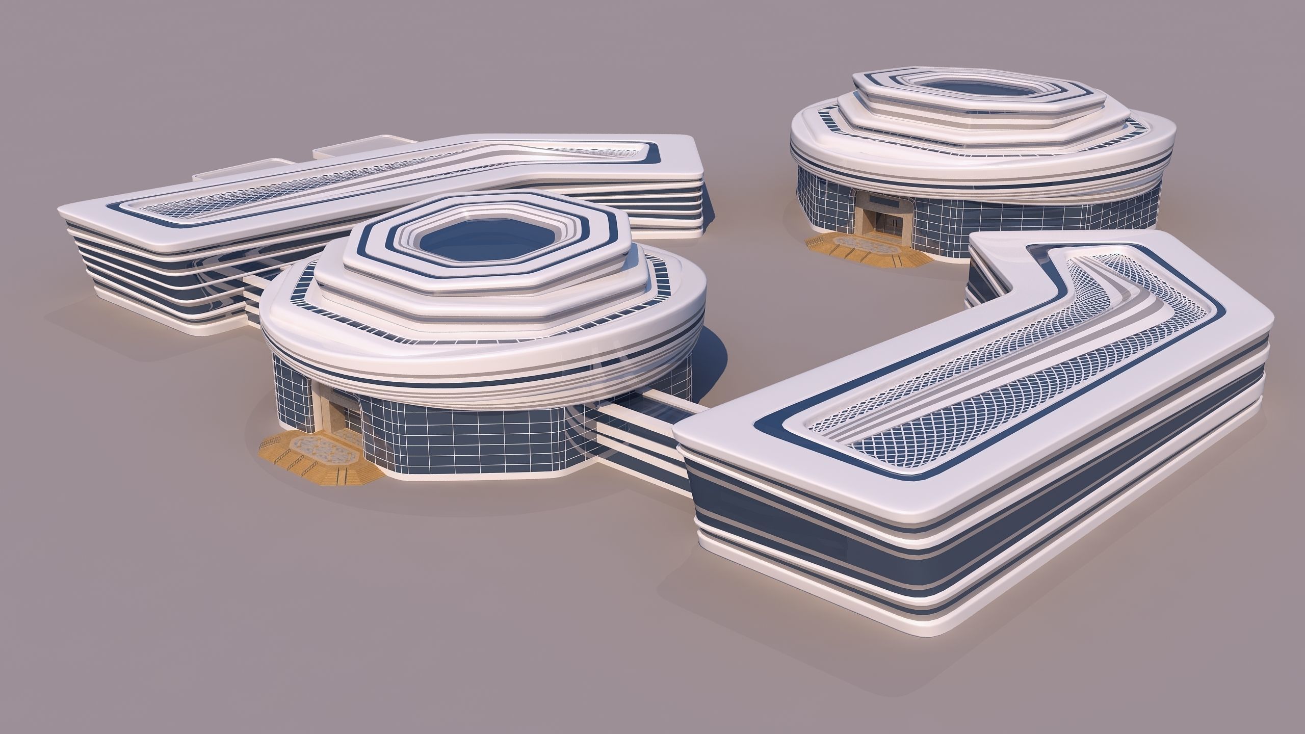 0116 - Modern Building 3D model_7