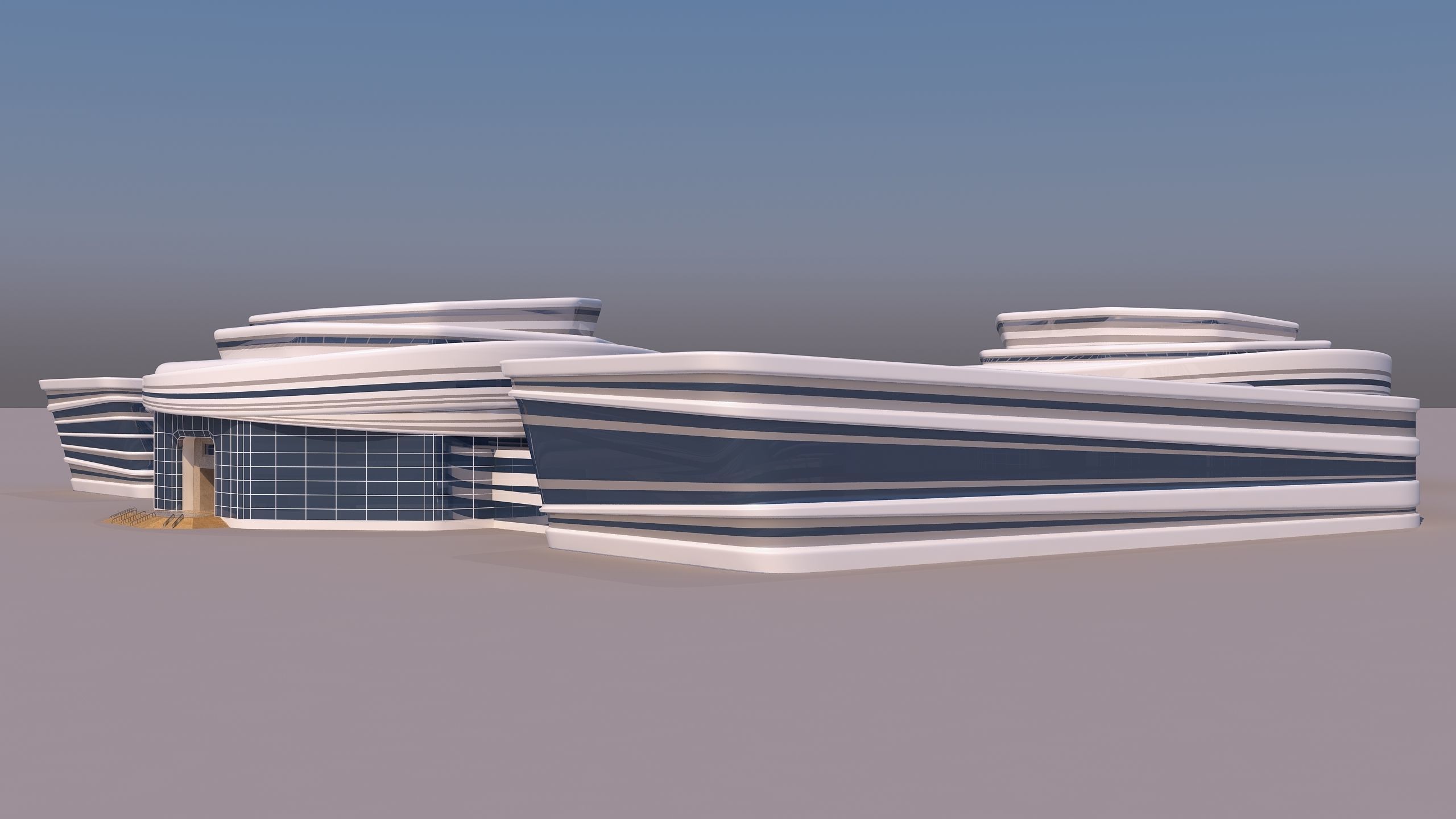 0116 - Modern Building 3D model_8