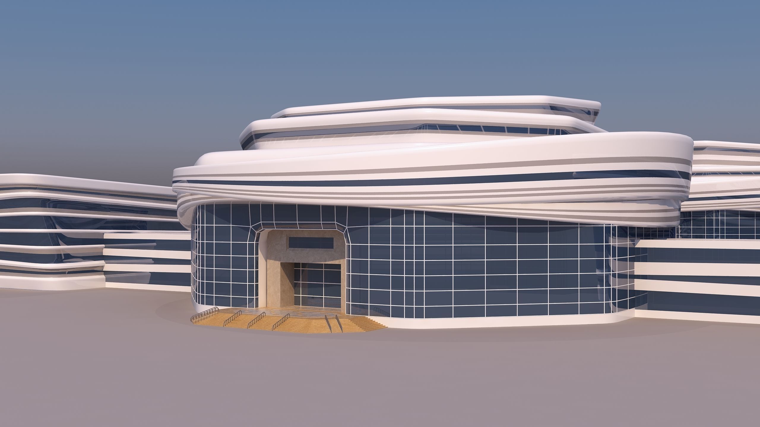 0116 - Modern Building 3D model_13