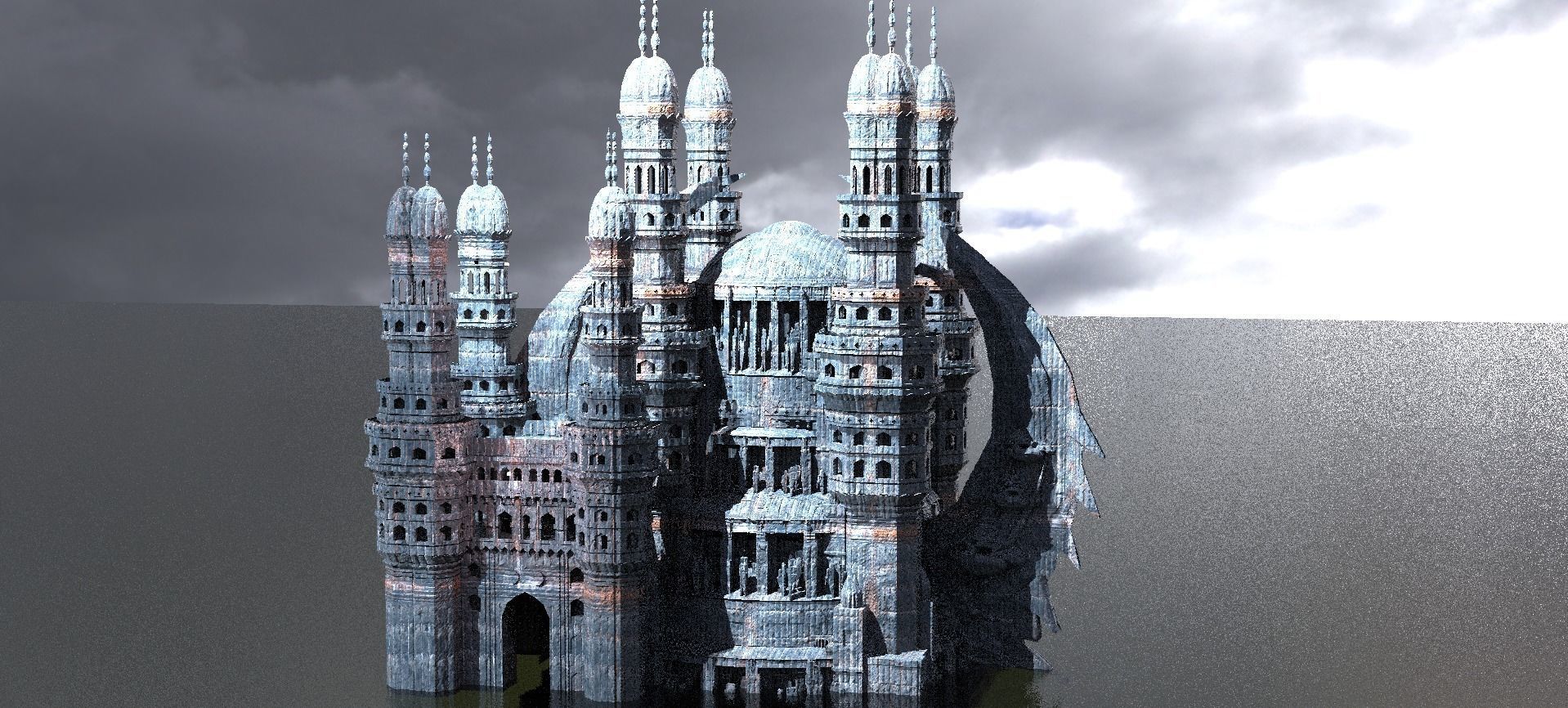 Evil Vizier Temple 3D model_1