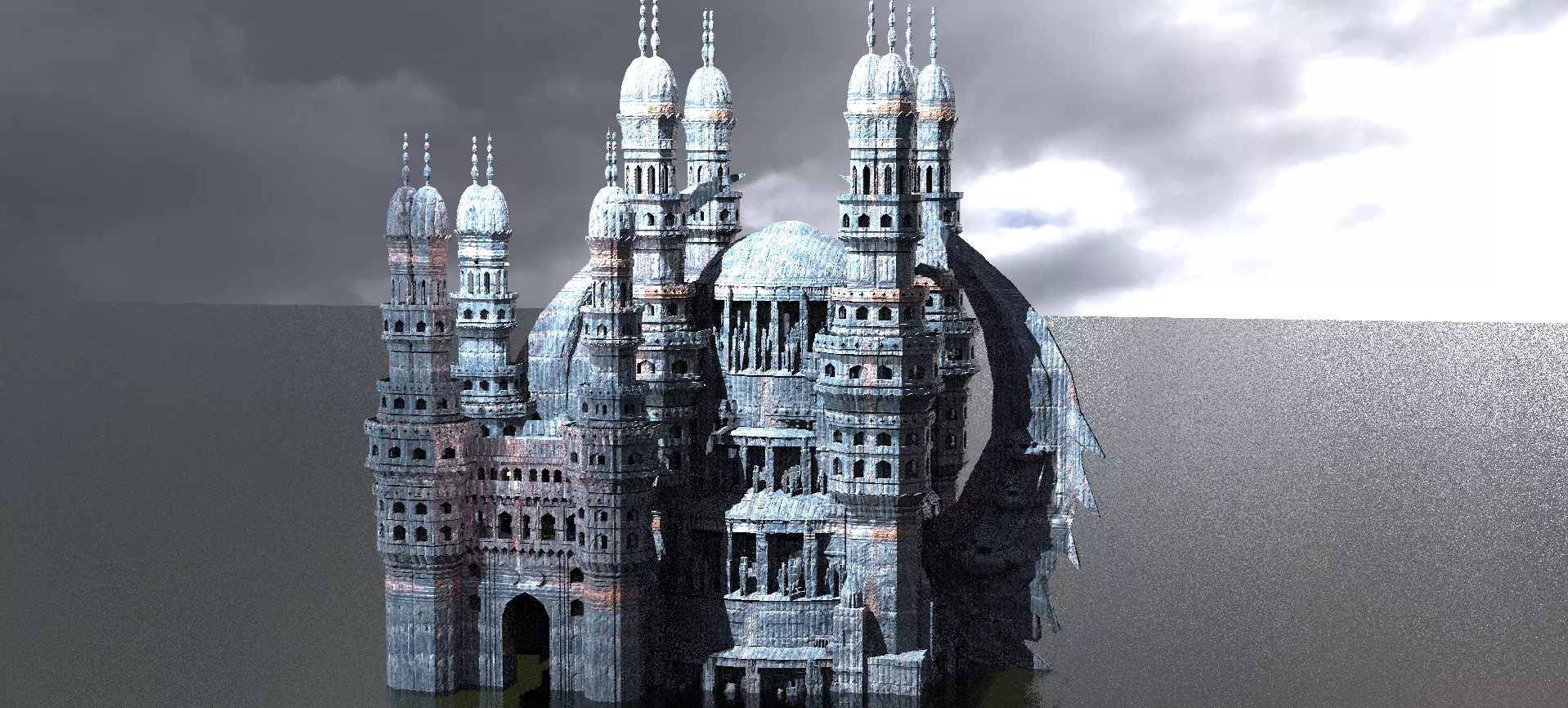 Evil Vizier Temple 3D model_0