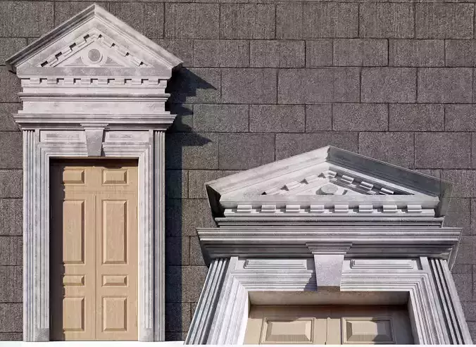 Architecture Entrance Door 3D model