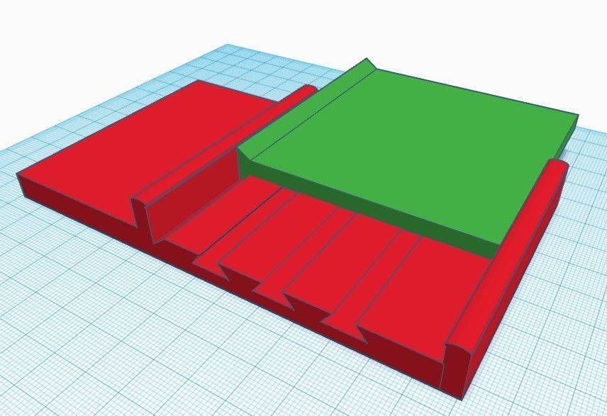 Store-Flat Phone and Tablet Stand 3D print model_3