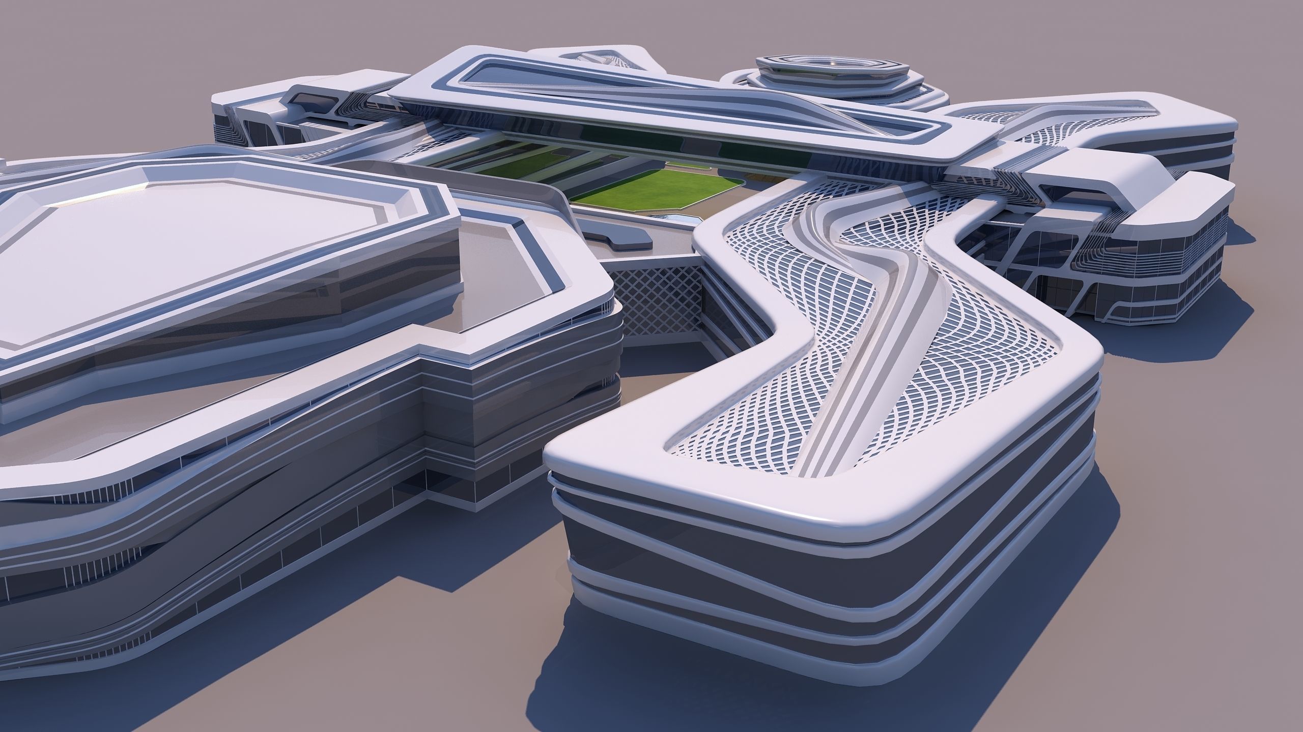 0117 - Modern Building 3D model_12