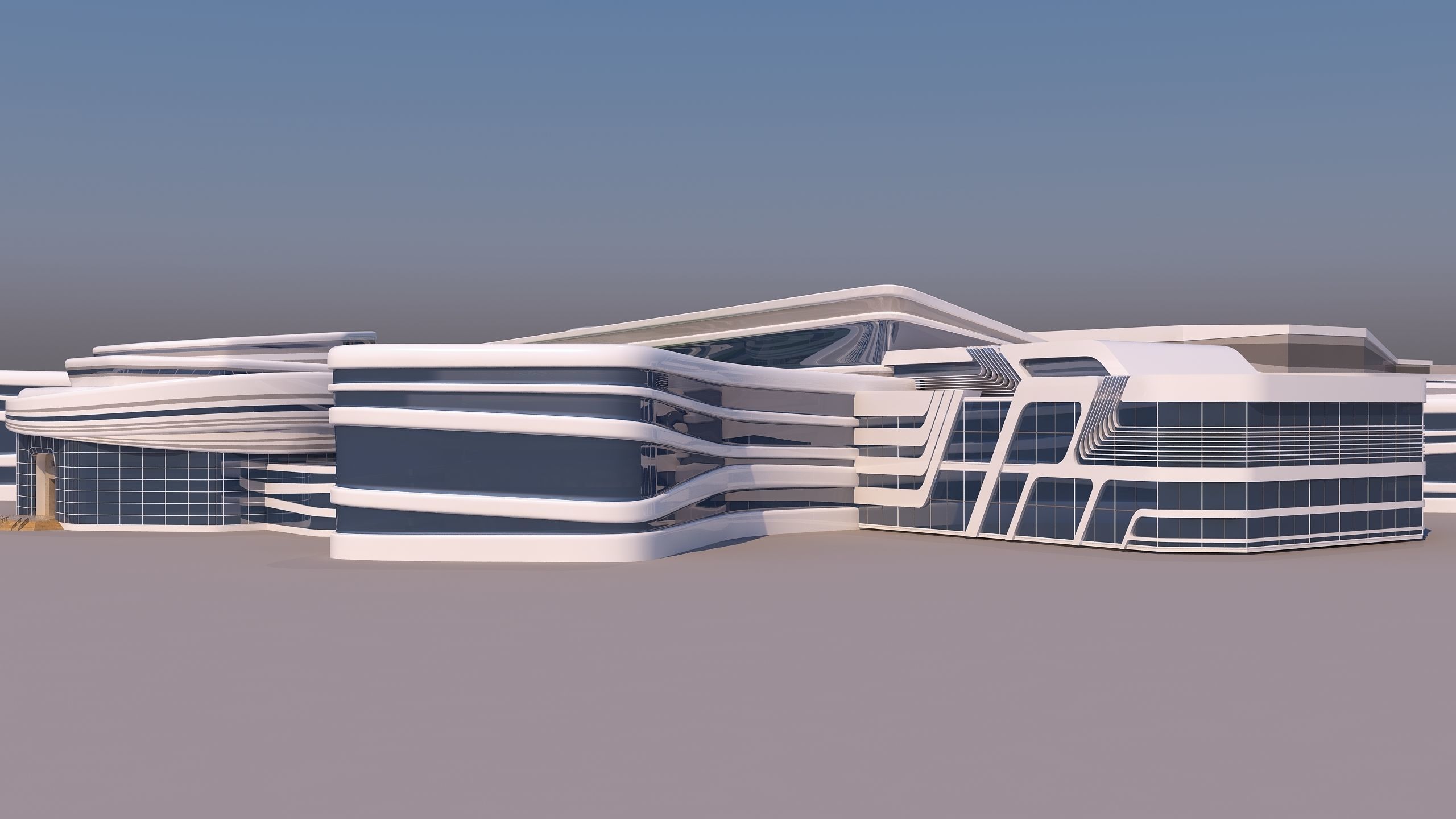 0117 - Modern Building 3D model_13
