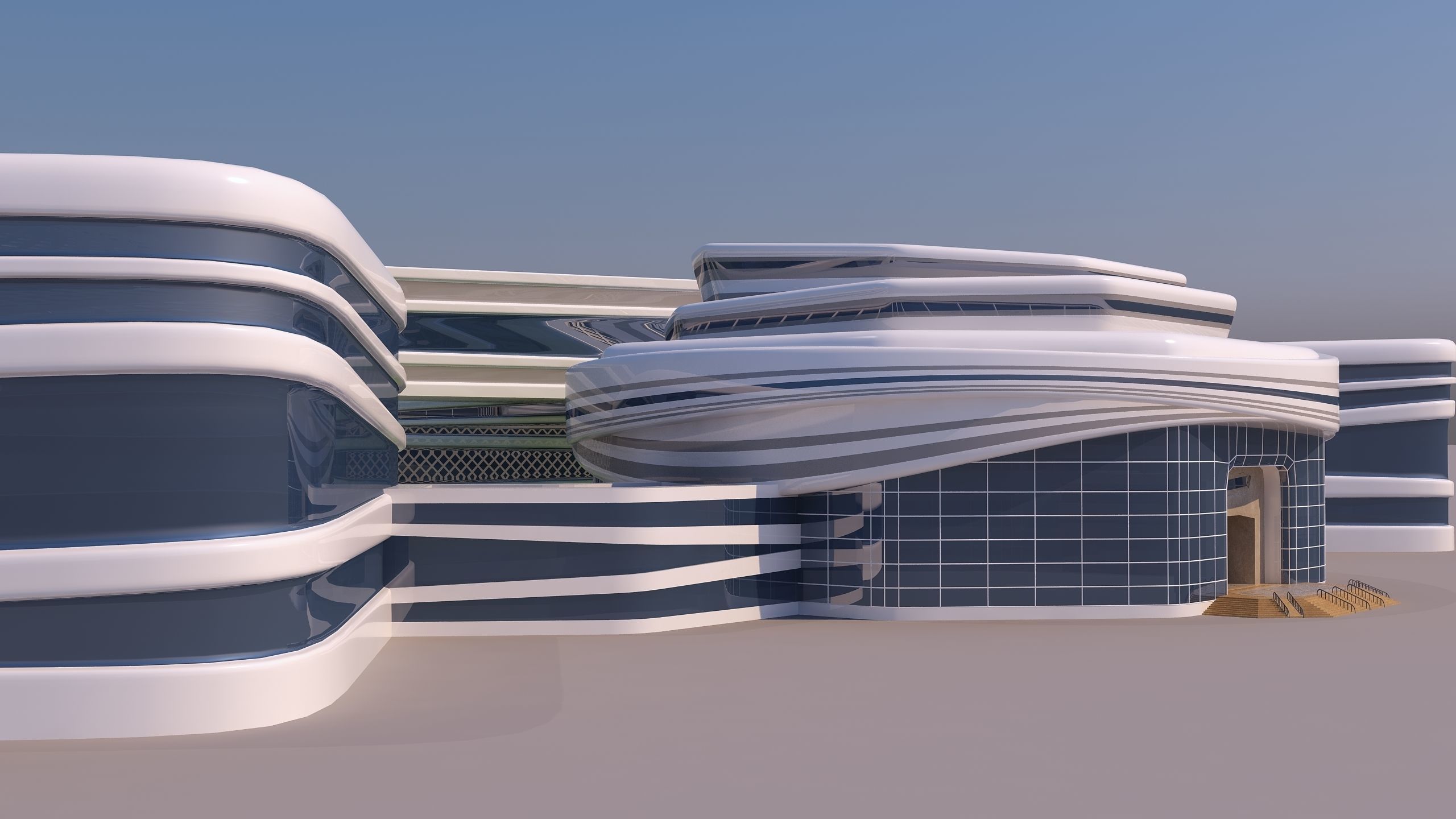 0117 - Modern Building 3D model_11