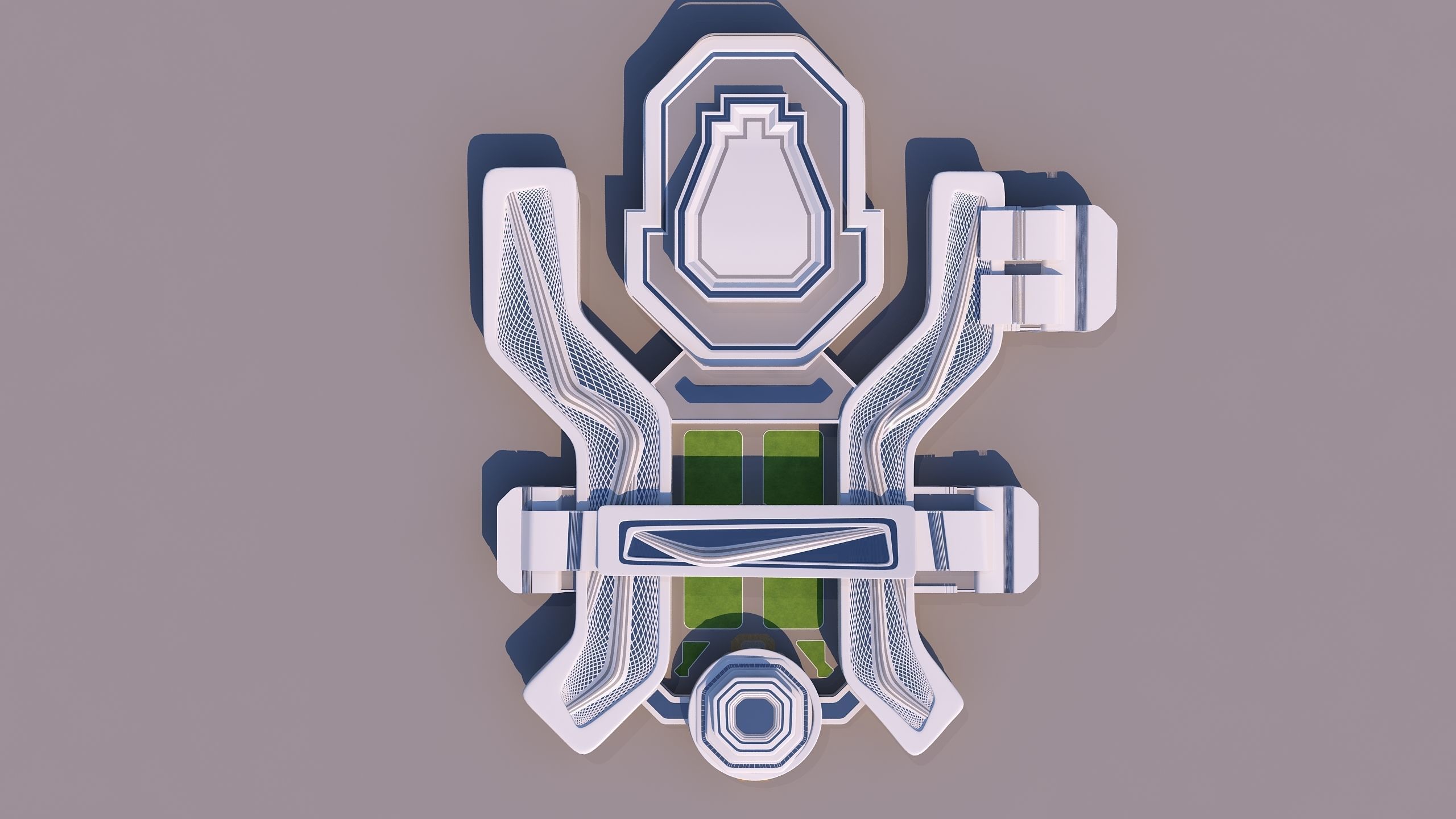 0117 - Modern Building 3D model_7