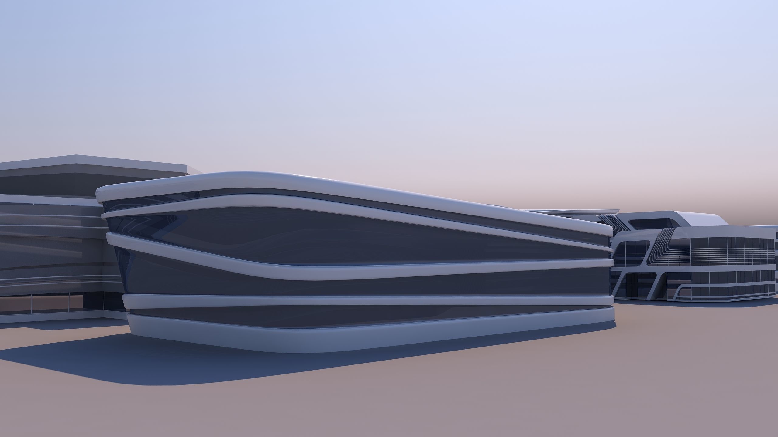 0117 - Modern Building 3D model_9