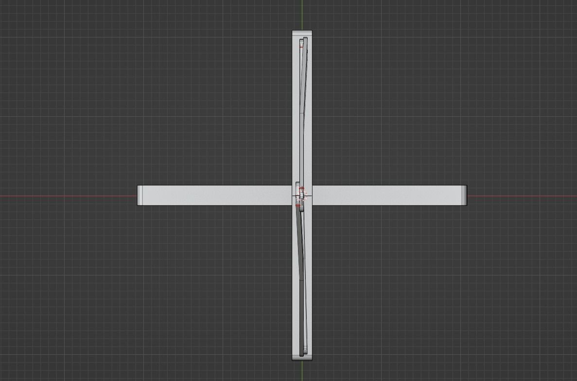 Warning Triangle Low-poly 3D model_14