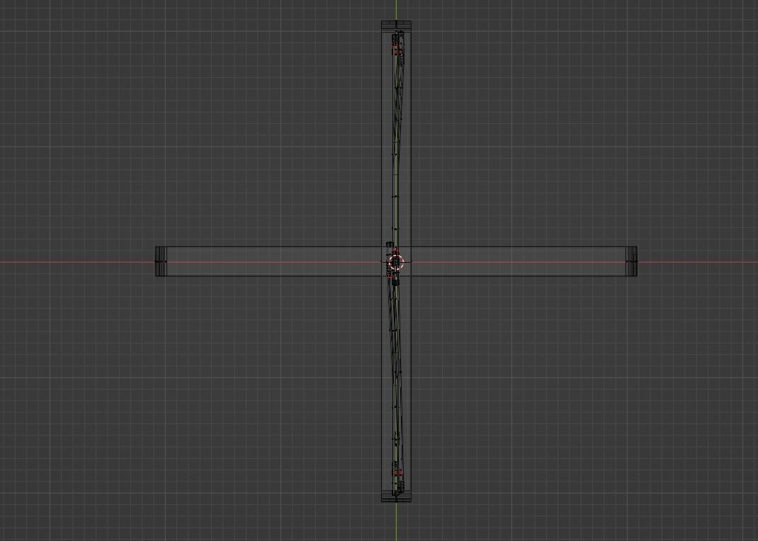 Warning Triangle Low-poly 3D model_17