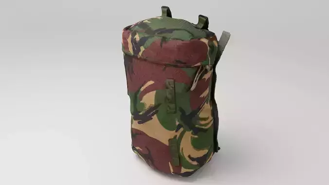 Tactical military field sack or backpack pouch for soldiers