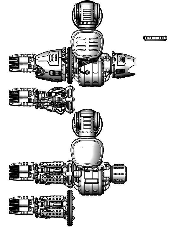 The Full Dominator 3D print model_9