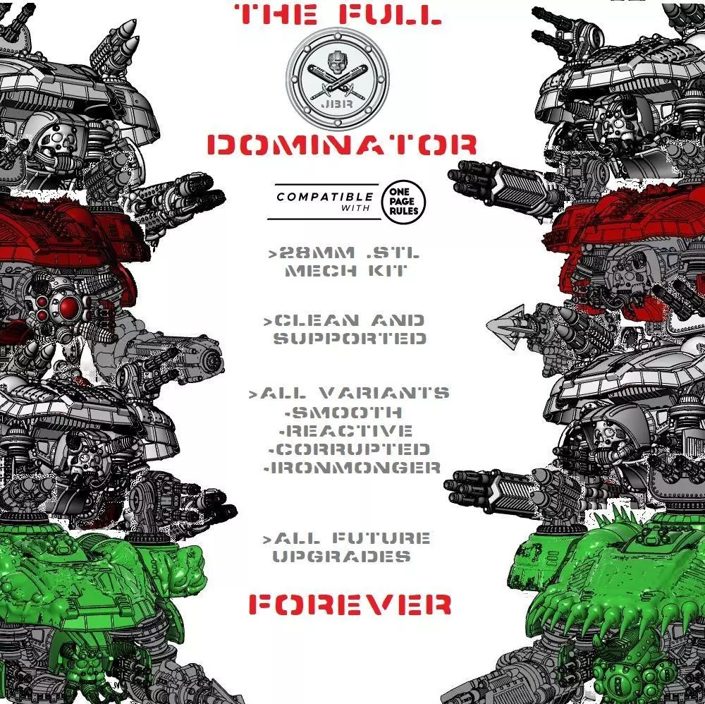 The Full Dominator 3D print model_0