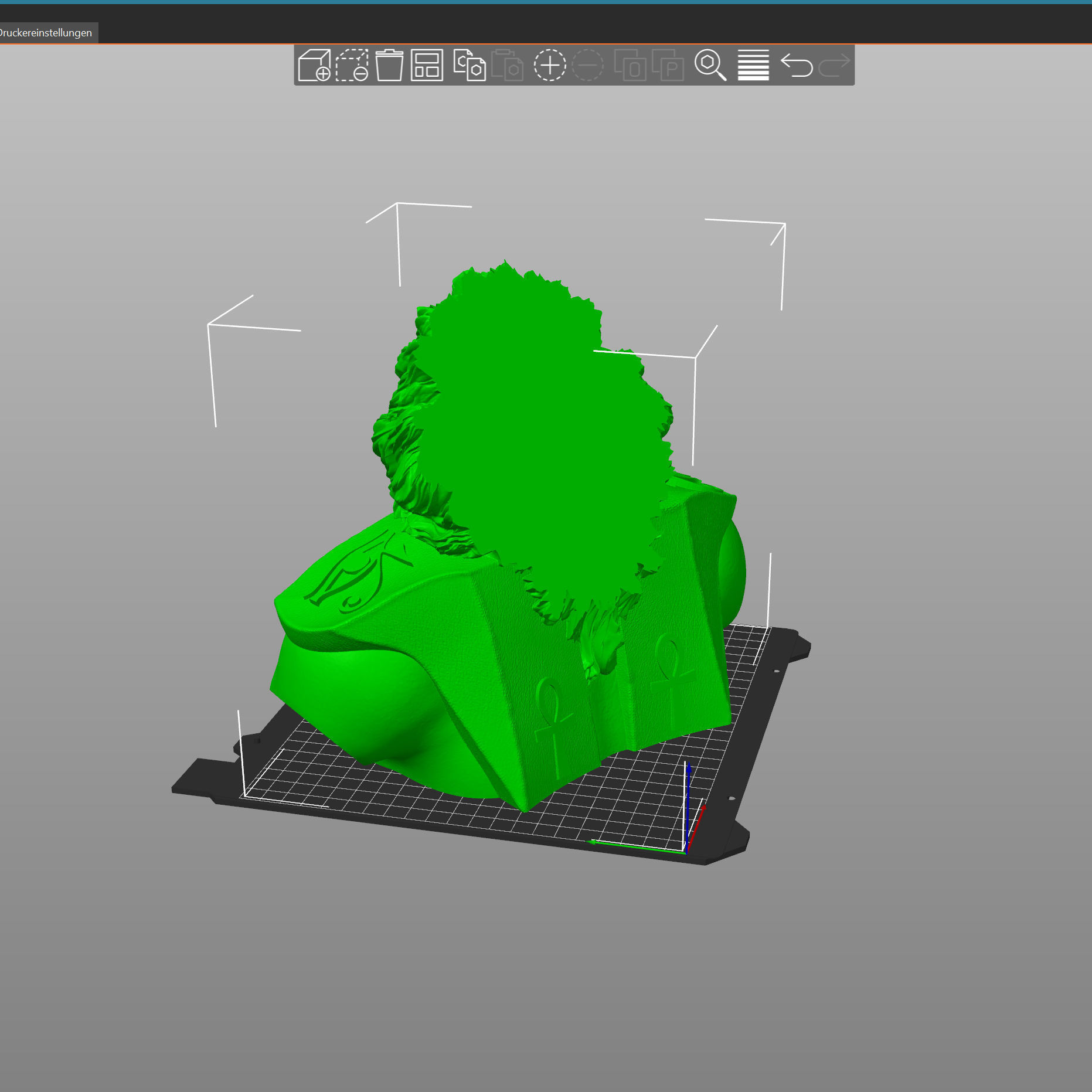 Mahes-God - Lion 3D print model_3