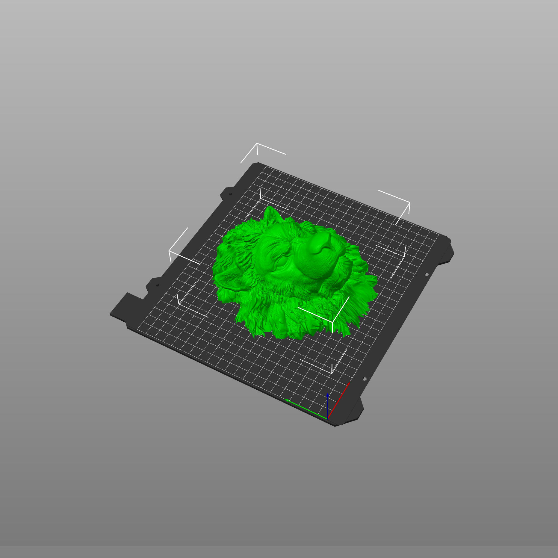 Mahes-God - Lion 3D print model_4