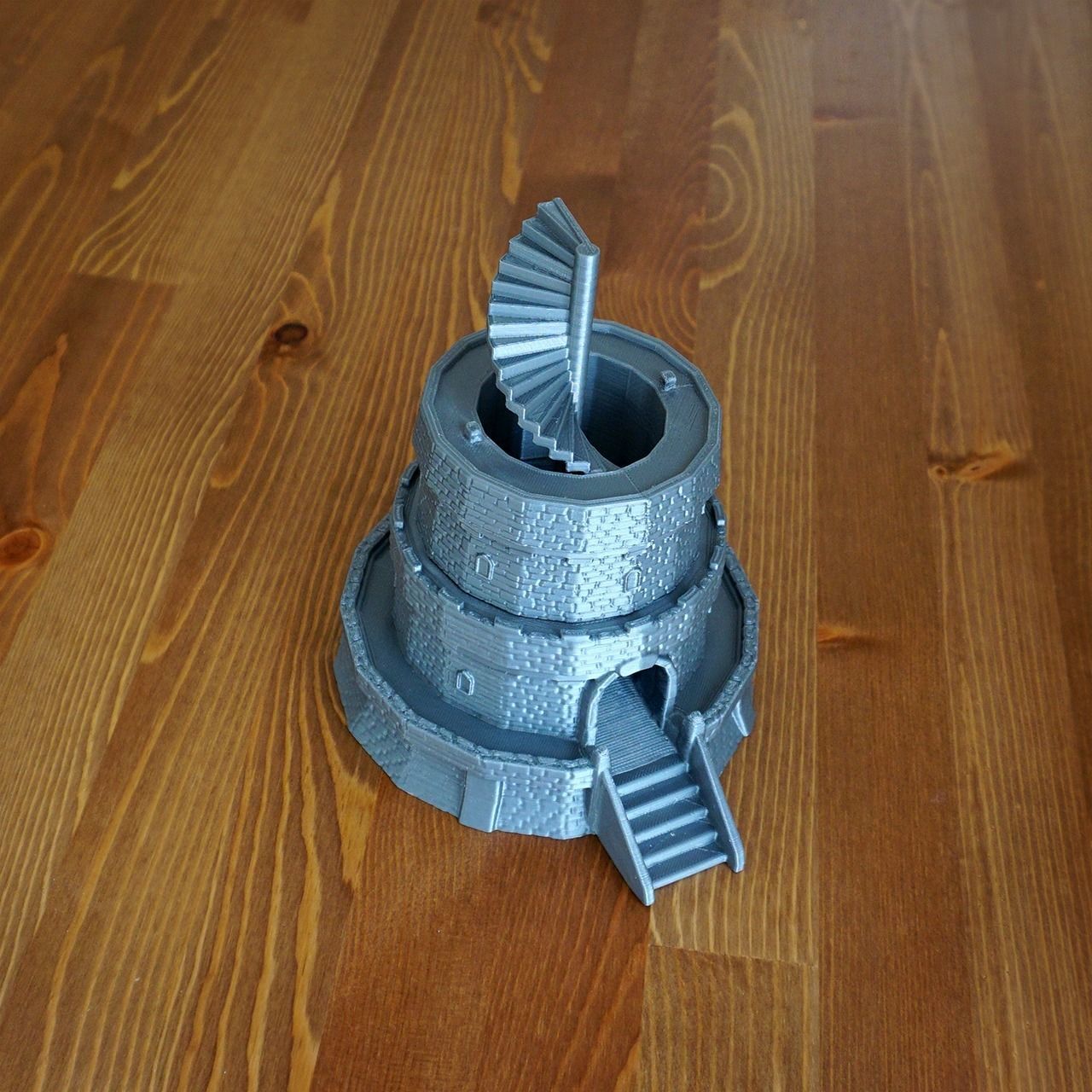 A Castle  Dice tower 3D print model_8