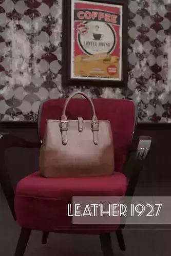 Worn Leather Bag from 1927