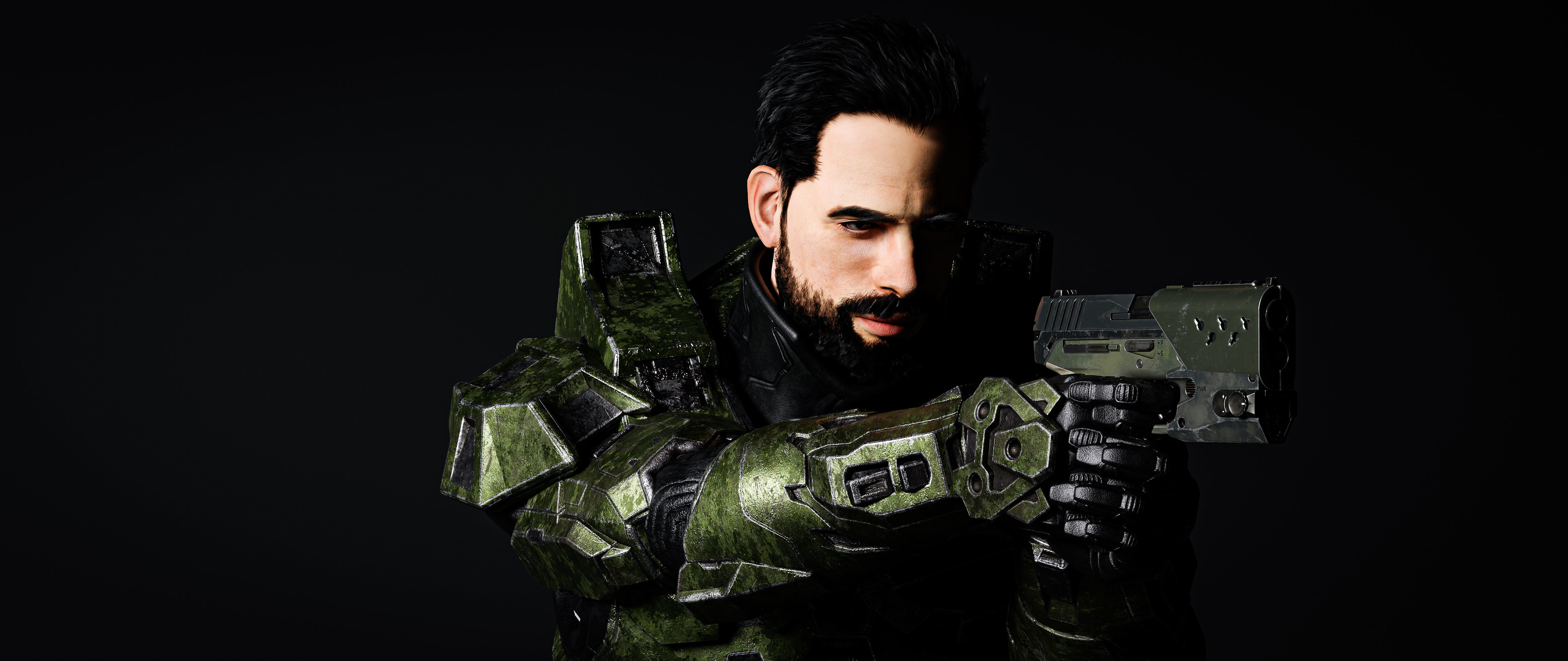 Halo-Master Chief 3D model_5