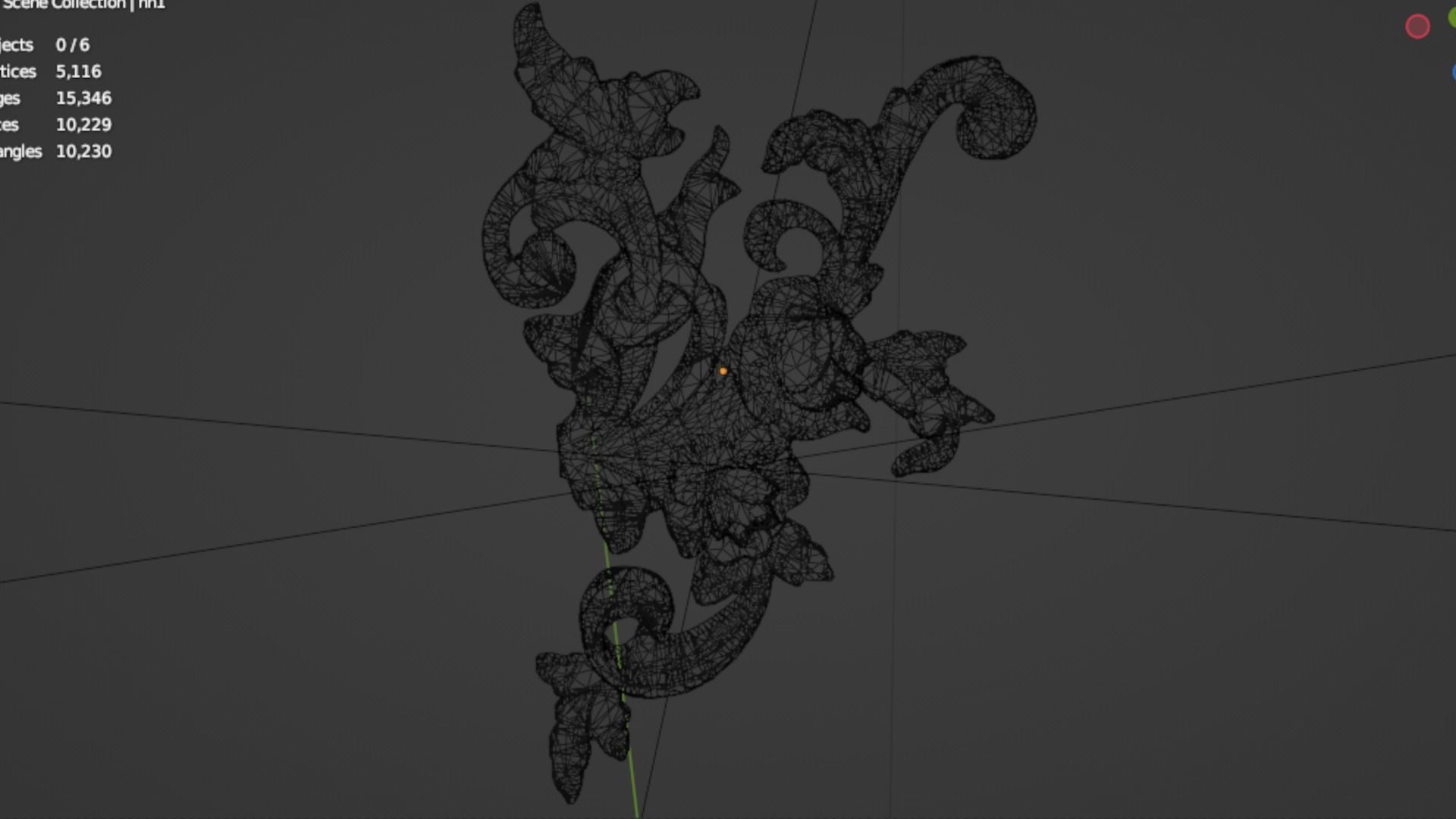 Classic decor ornament 279 3D print model_6