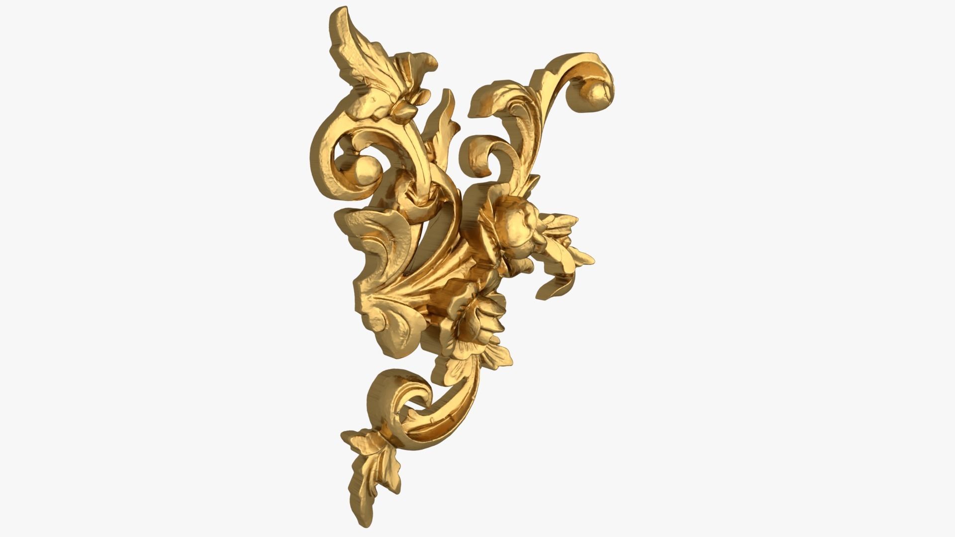 Classic decor ornament 279 3D print model_1