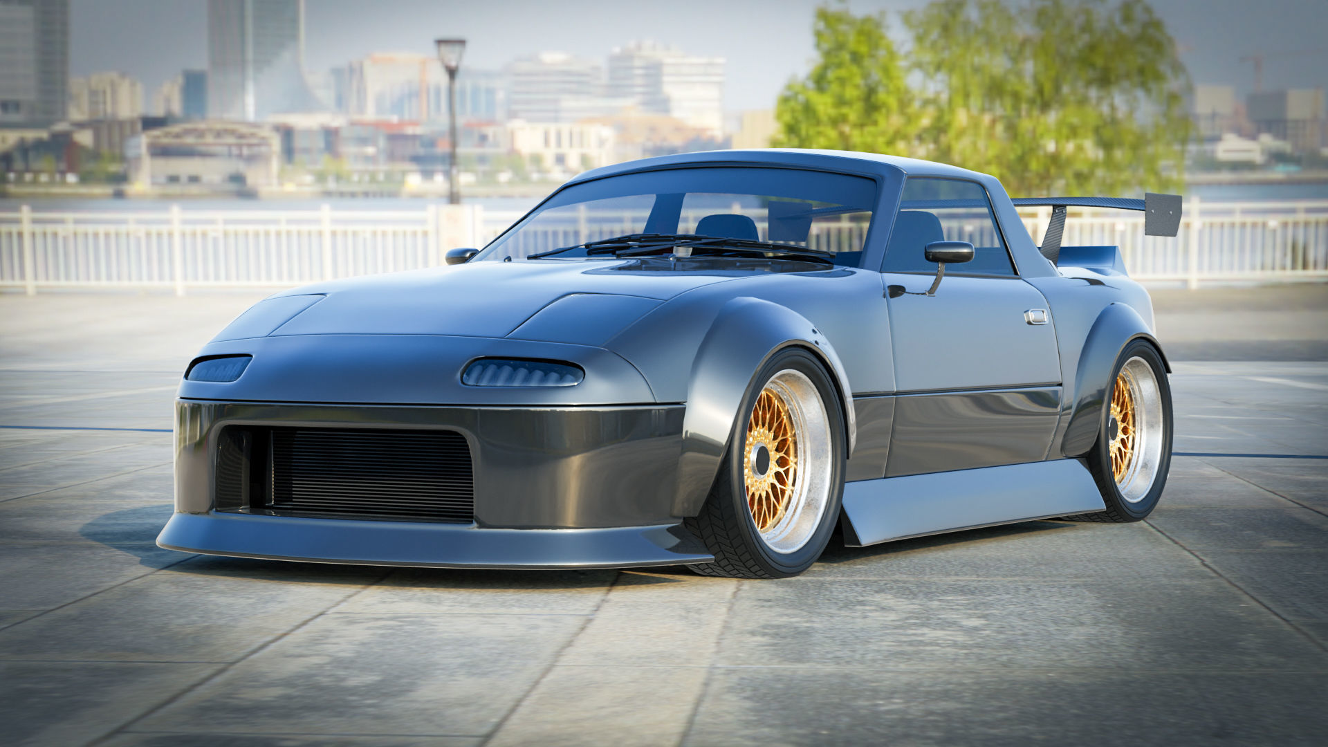 Mazda MX-5 Custom 3D model_3