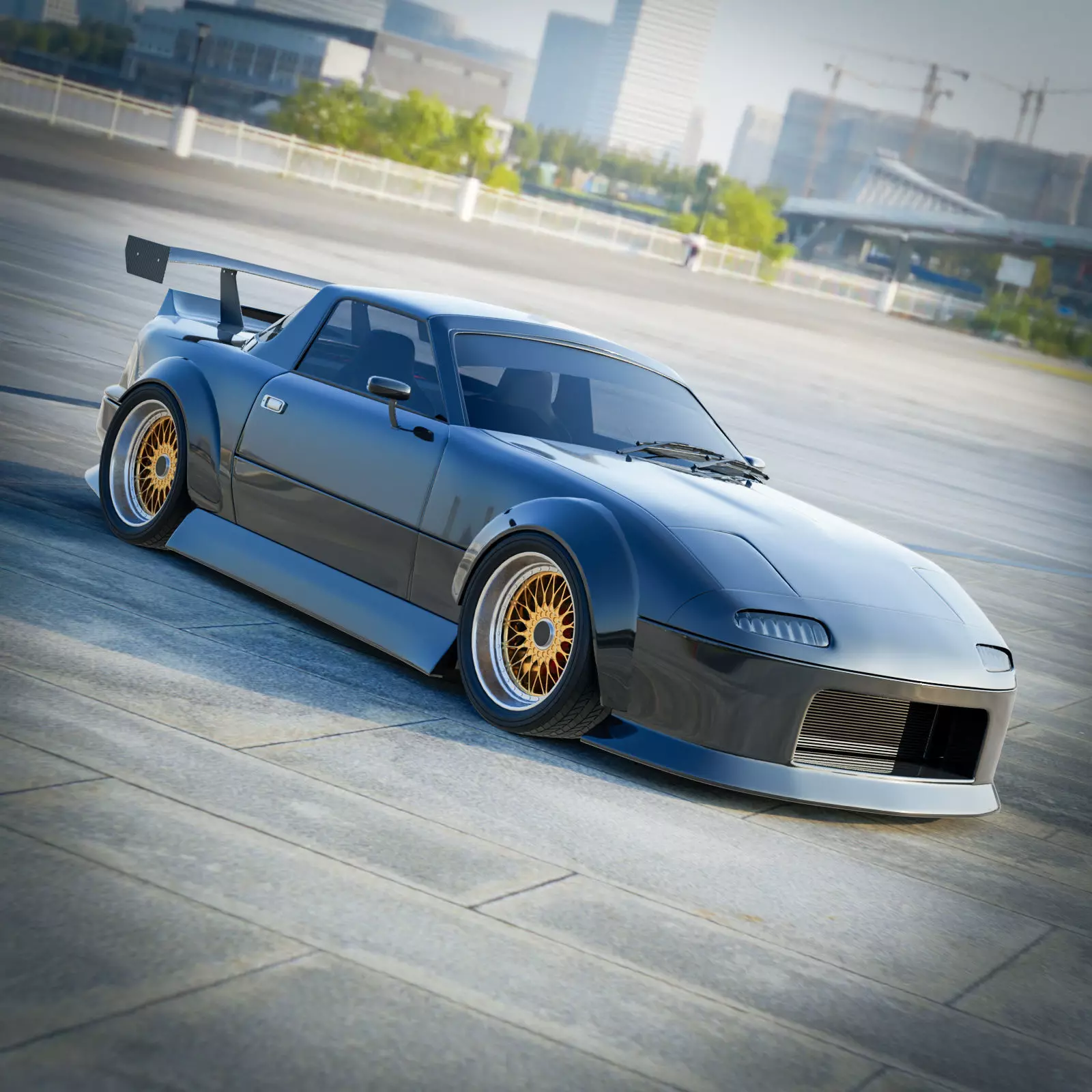 Mazda MX-5 Custom 3D model_0