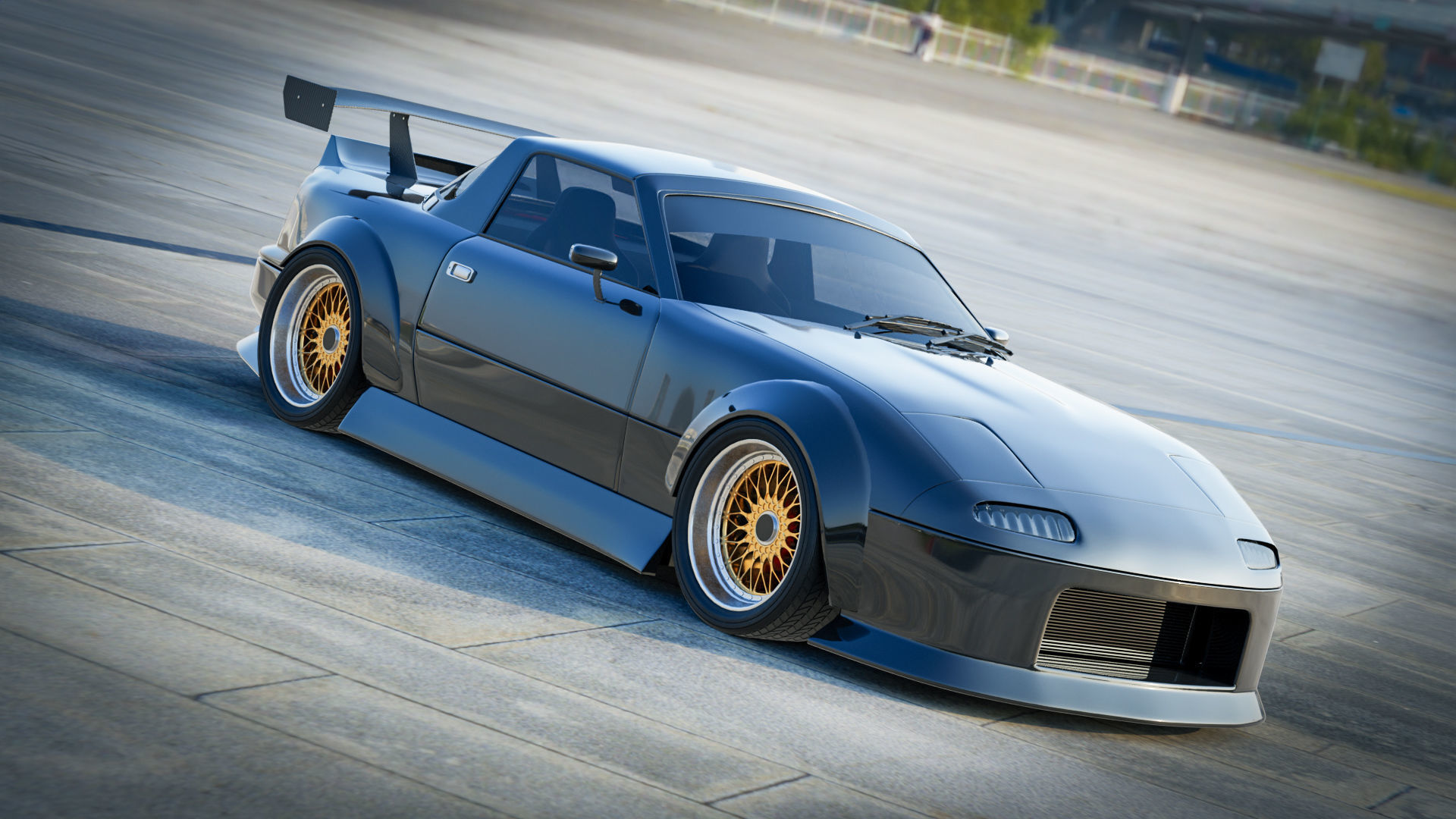 Mazda MX-5 Custom 3D model_1