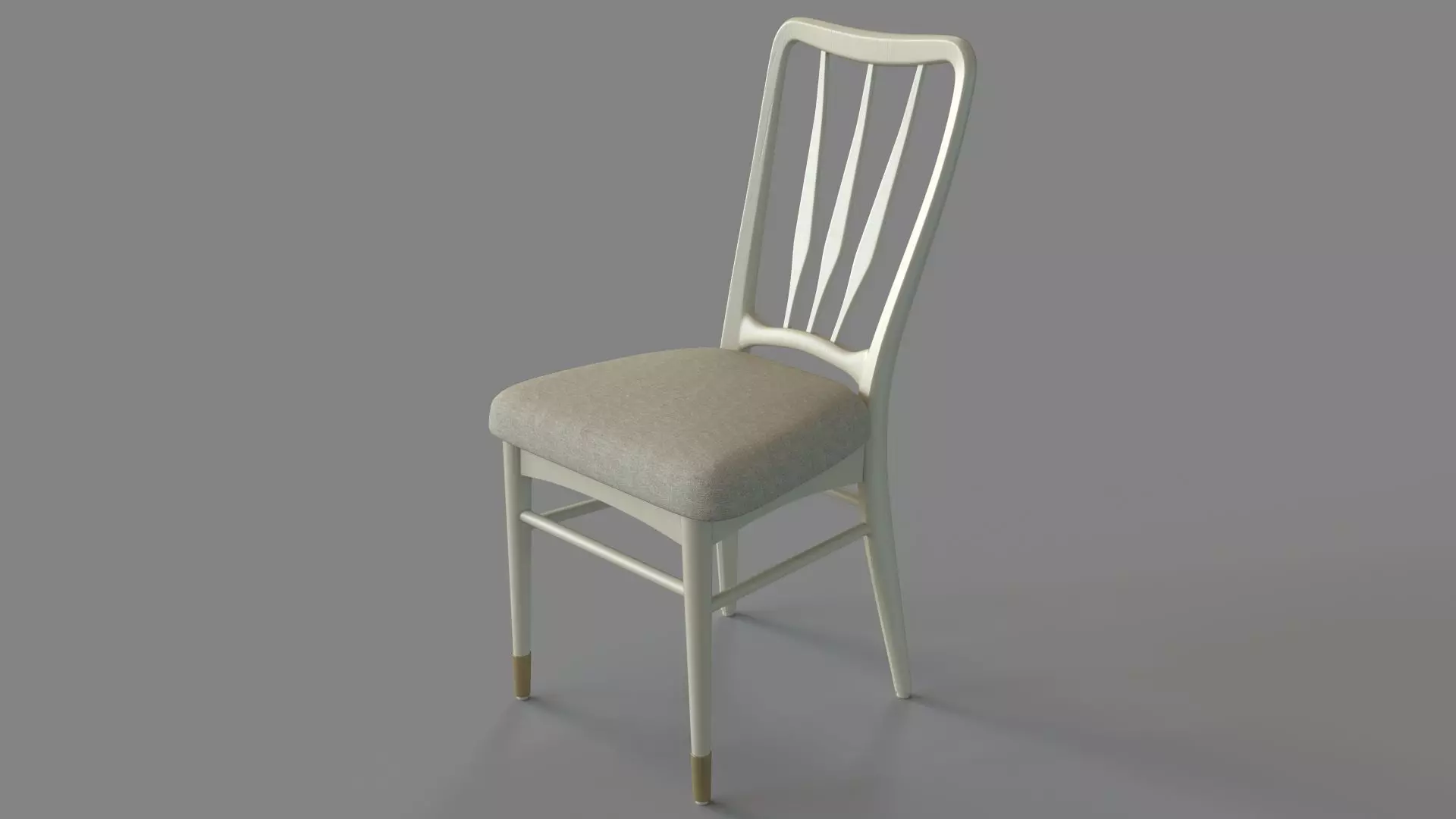 Lacquered Haverhill Dining Chair 3D model