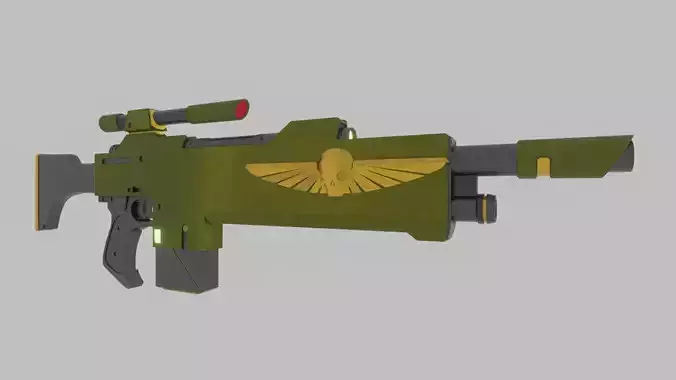 m35 galaxy Lasgun 3D model
