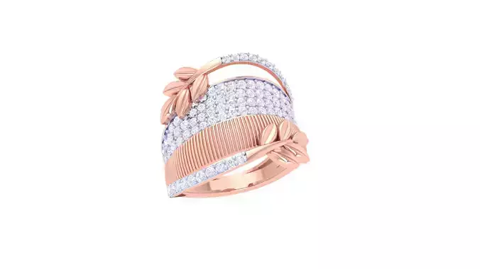 Wedding Ring For Women 3dm STL OBJ FBX Renders Details