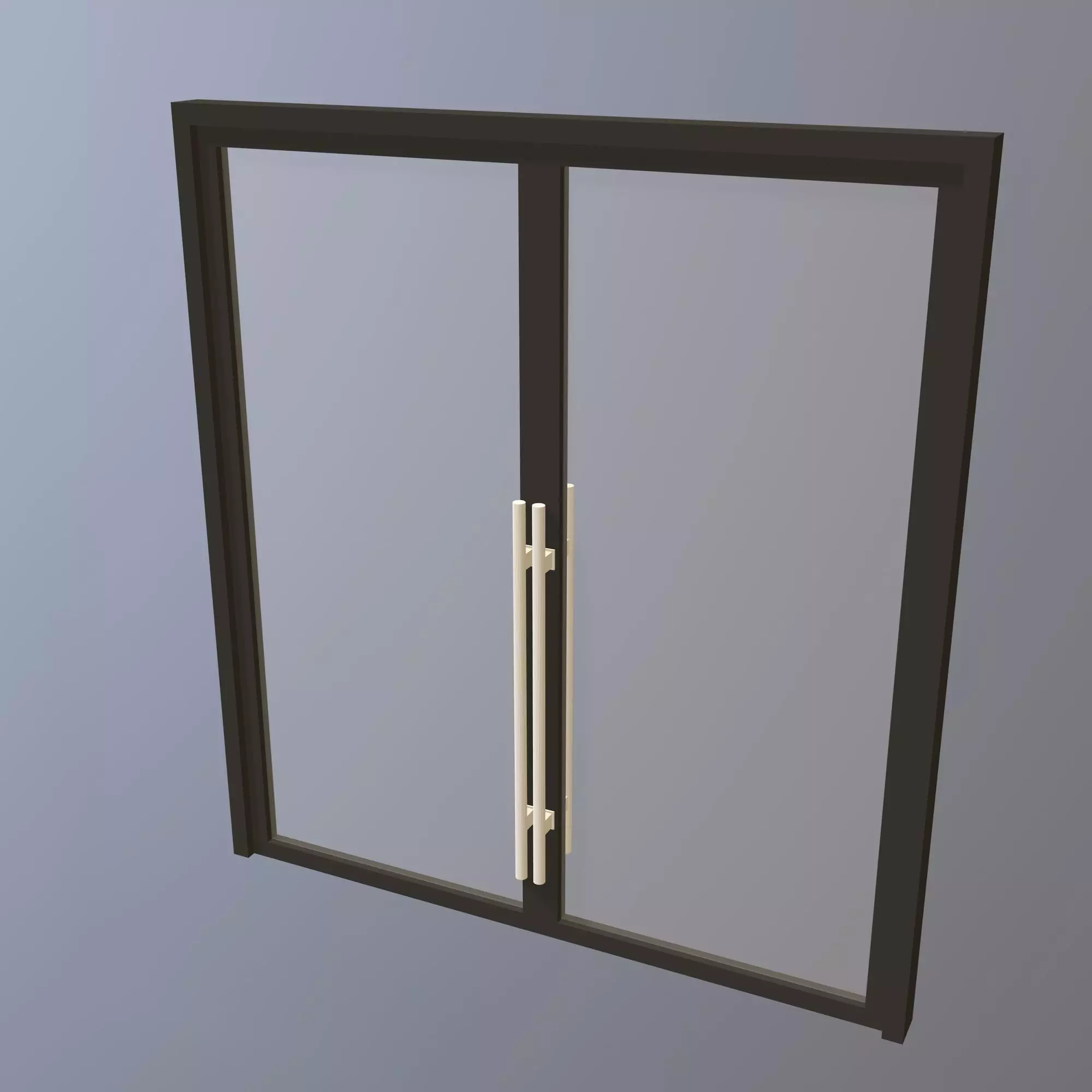 Double door 23-04 3D model_0