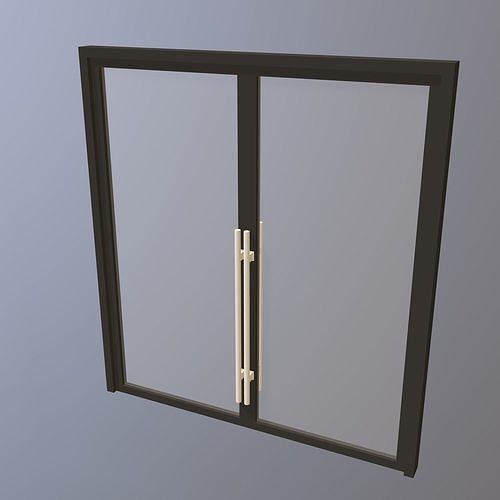 Double door 23-04 3D model
