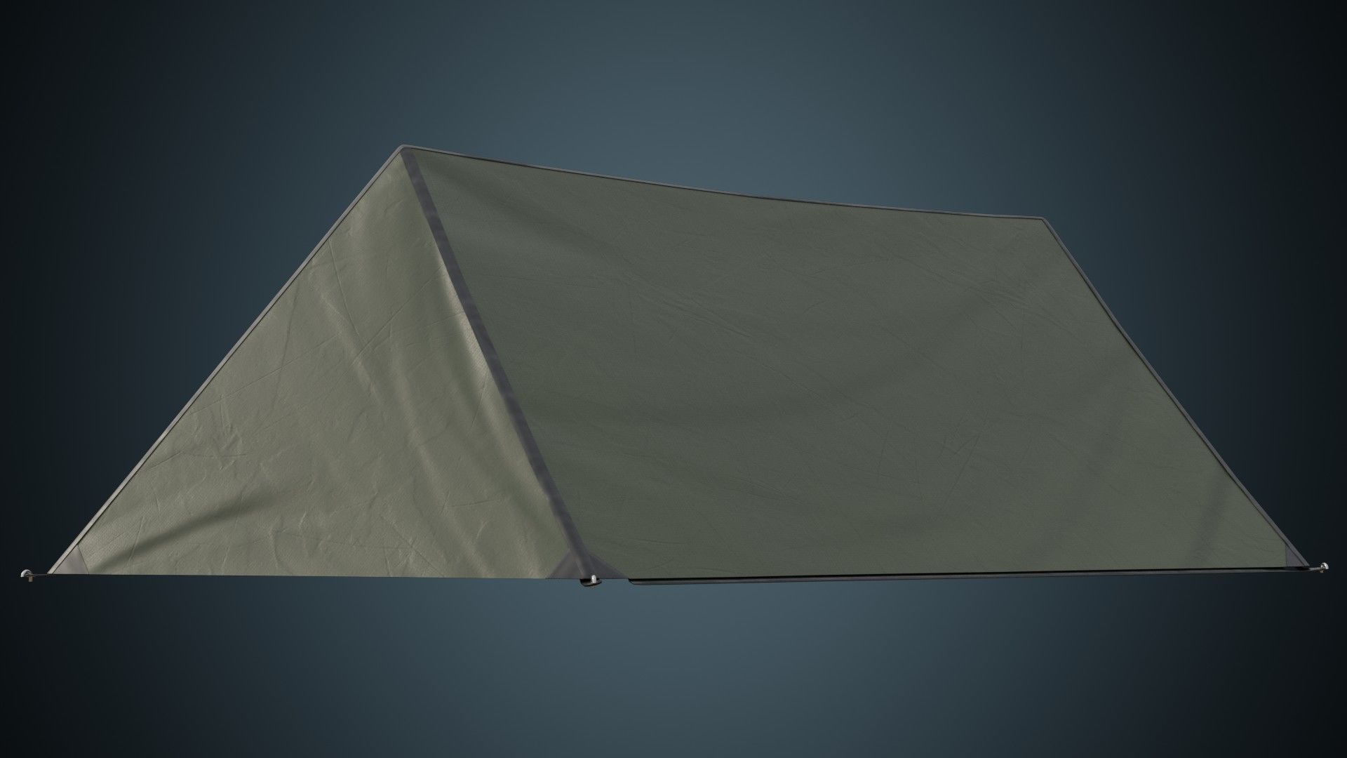 Tent 4A Low-poly 3D model_6