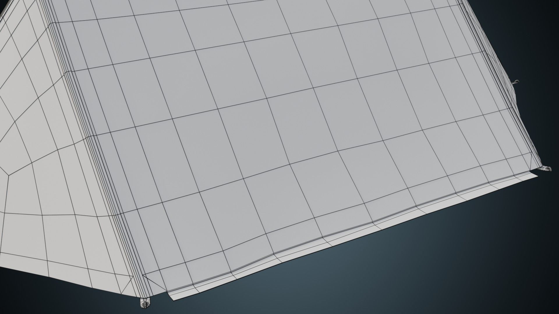 Tent 4A Low-poly 3D model_9