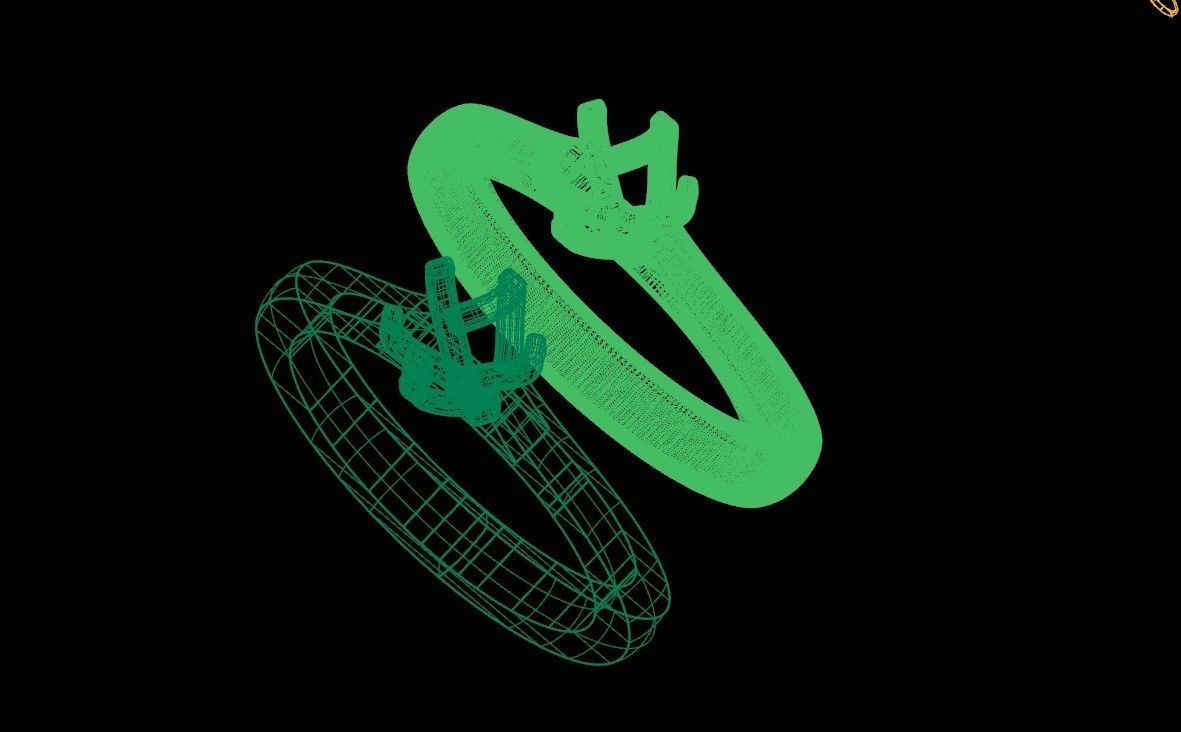 Engagement Ring Free 3D print model_13