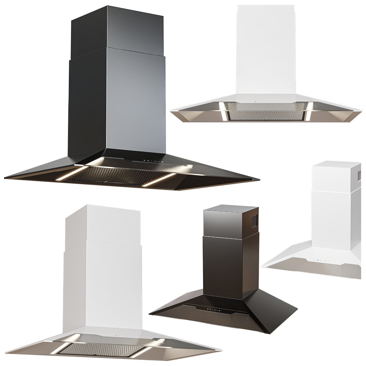 Sirius appliance set2 3D model_4