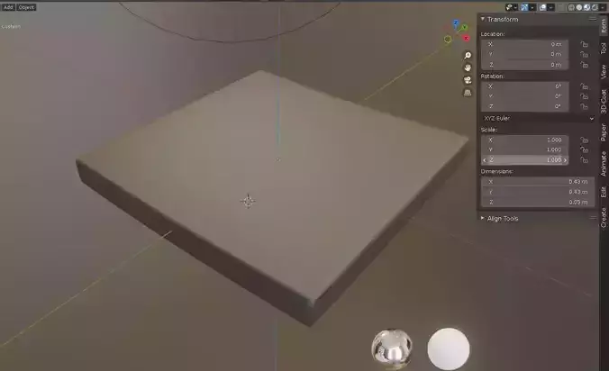 Wheelchair Cushion 3D model