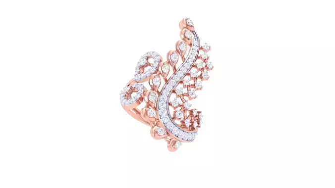 Wedding Ring For Women 3dm STL OBJ FBX Renders Details