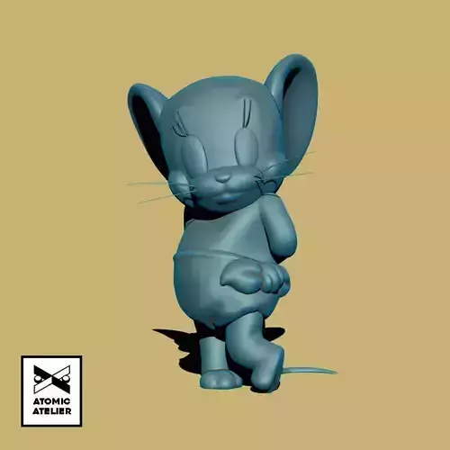 Nibbles Fanart for 3D printing