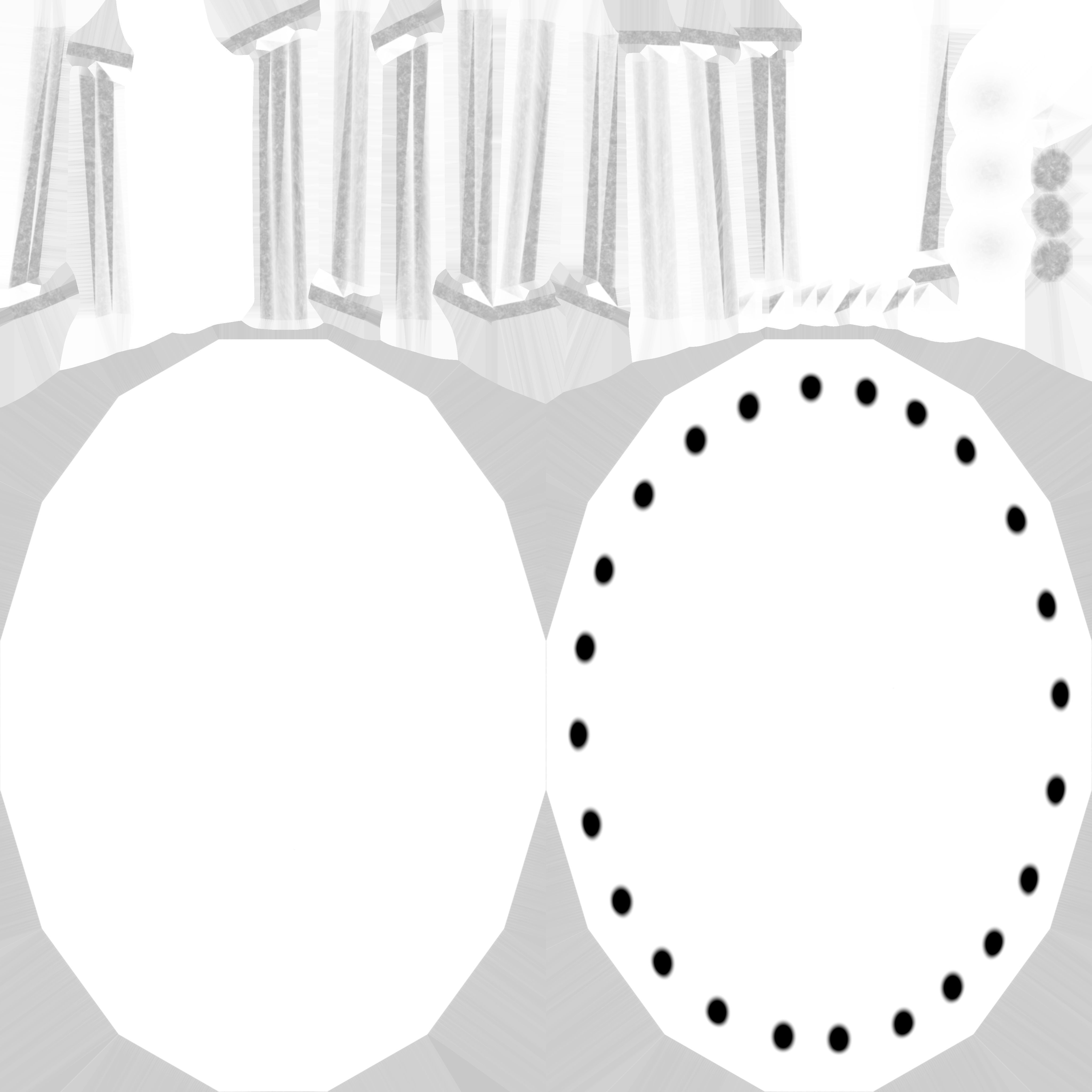 Low Poly UFO spaceship with lights Low-poly 3D model_6