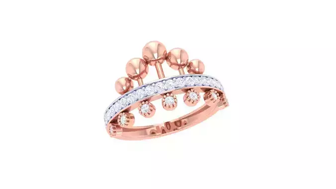 Wedding Ring For Women 3dm STL OBJ FBX Renders Details