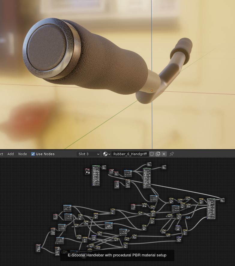Offroad E-Scooter High-Poly Package 3D Model Collection_8