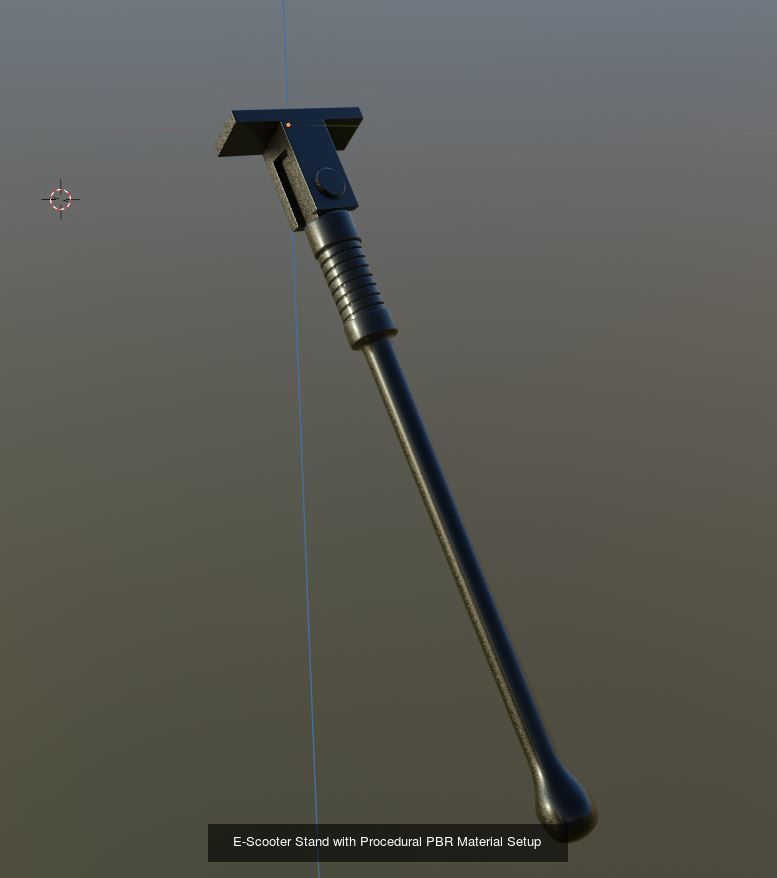 Offroad E-Scooter High-Poly Package 3D Model Collection_10