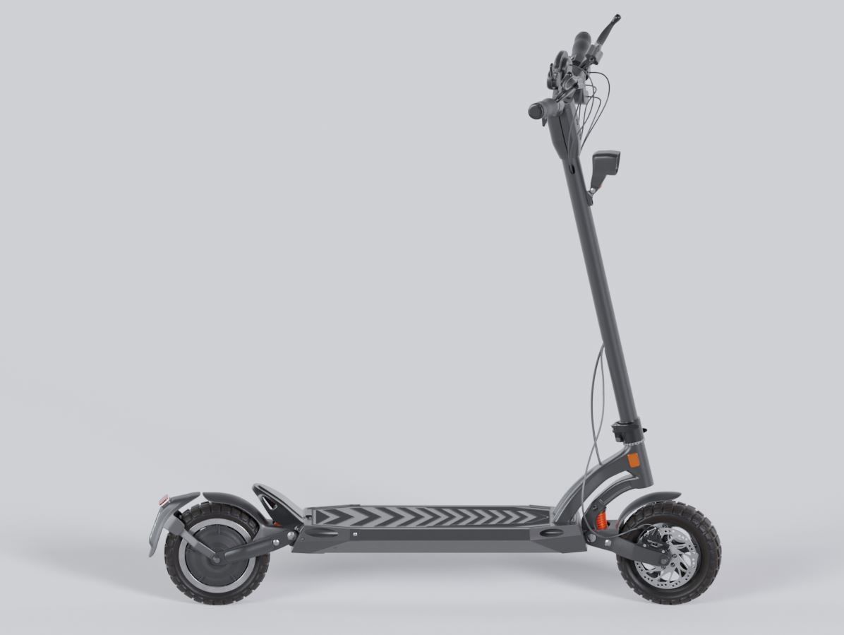 Offroad E-Scooter High-Poly Package 3D Model Collection_14